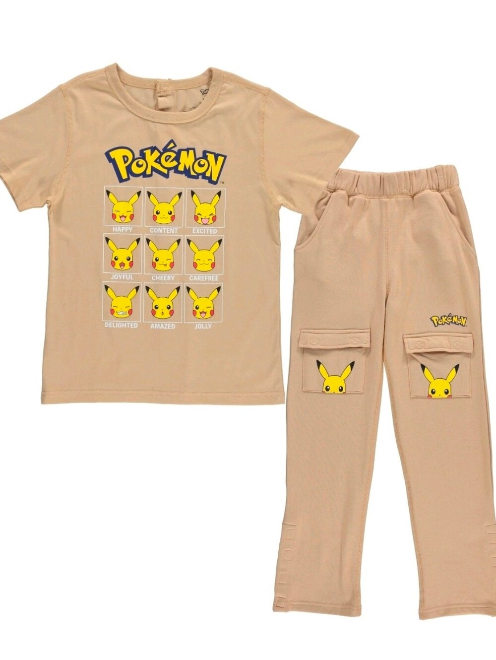 Pokemon Pikachu Graphic Pajama Set